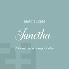 Janetha Script